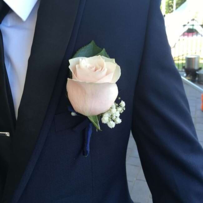 Rose Buttonhole