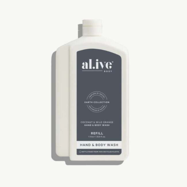 1L Wash Refill Coconut and Wild Orange